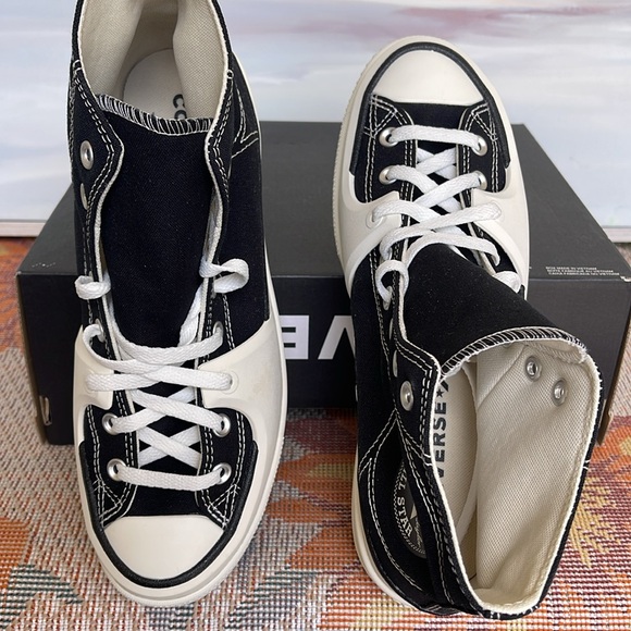 Converse Men’s CTAS A05094C
CTAS CONSTRUCT HI BLACK/VINTAGE WHITE/EGRET
Platform - Picture 13 of 16